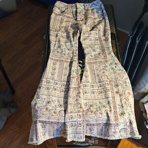 Shyanne Multicolor Paisley Boot Cut Pants